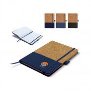 Kurk notitieboek | A5 | Twee-kleurig