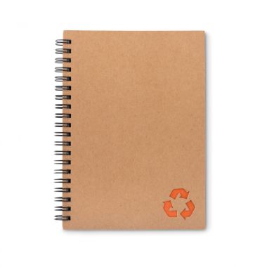 Oranje Gerecycled notitieboekje | Ringband