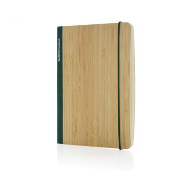 Groene Notitieboek | A5 | Bamboe kaft
