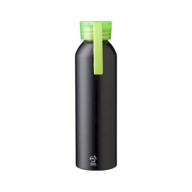 Lime Drinkfles zwart | Gerecycled aluminium | 650ml