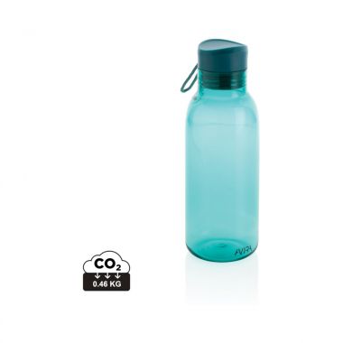 Turquoise Gerecyclede PET fles | 500 ml