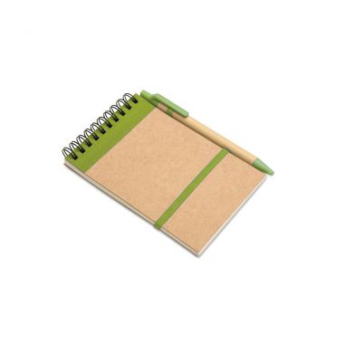 Lime Eco notitieboekje | Ringband