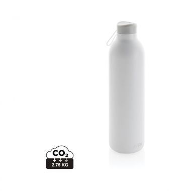 Witte Thermosfles | Gerecycled RVS | 1 L
