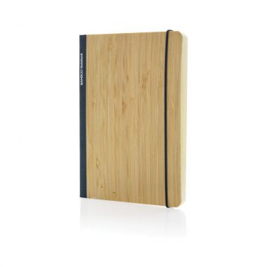 Blauwe Notitieboek | A5 | Bamboe kaft