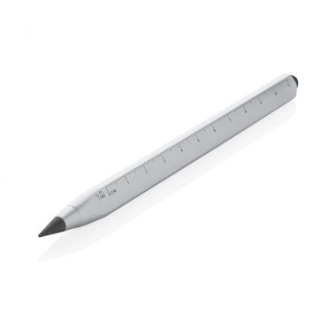 Zilvere Infinity pen | Gerecycled aluminium