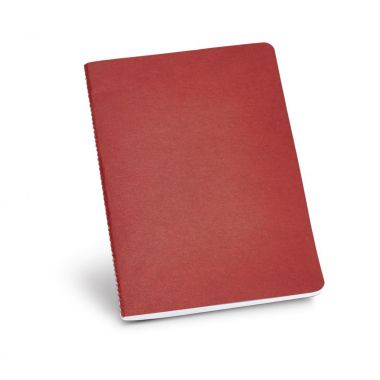 Rode Gerecycled notitieboekje | Kleurrijk