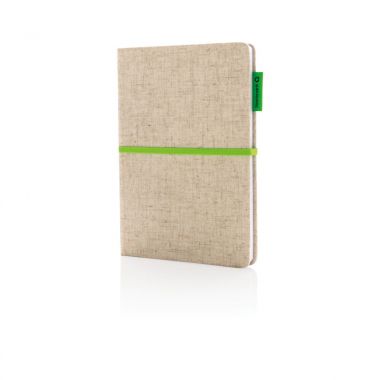 Groen /  groen A5 notitieboek | Duurzaam