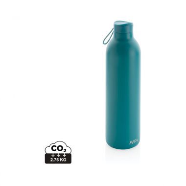 Turquoise Thermosfles | Gerecycled RVS | 1 L