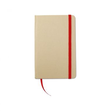 Rode Gerecycled notitieboekje | A6