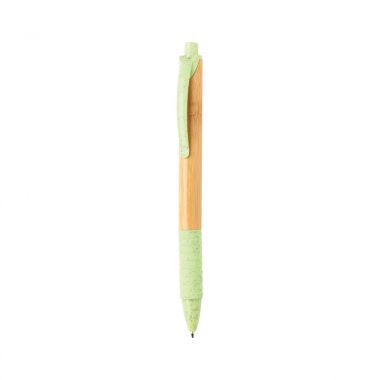 Groene Bamboe en tarwestro pen