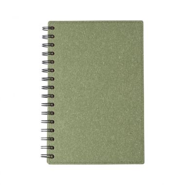 Groene Gerecycled notitieboek | Wire-o | A5