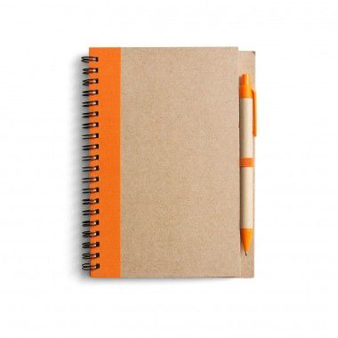 Oranje Notitieboekje milieuvriendelijk