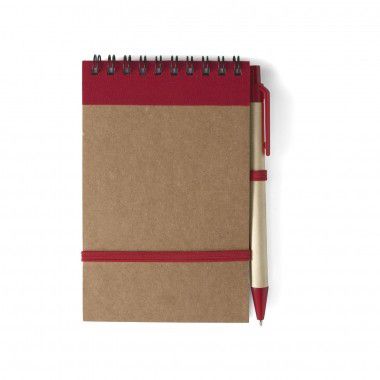 Rode Eco notitieboekje | A6