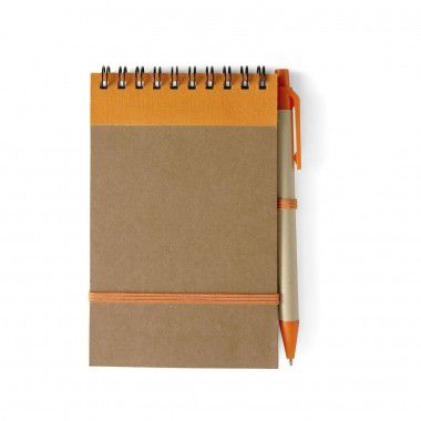 Oranje Eco notitieboekje | A6