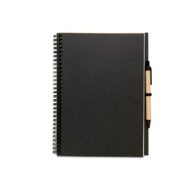 Zwarte Duurzaam notitieboek