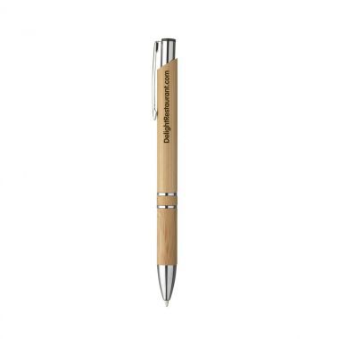 Bamboe pen | Metalen details