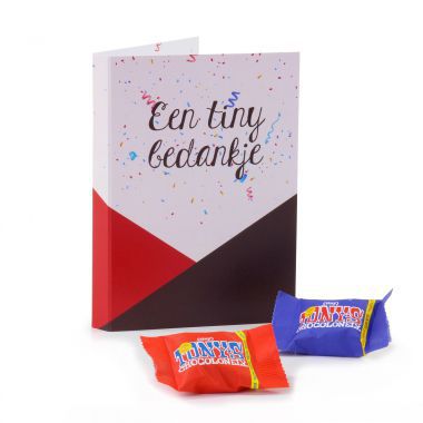  Tiny Tony's Chocolonely personaliseren | Dubbel