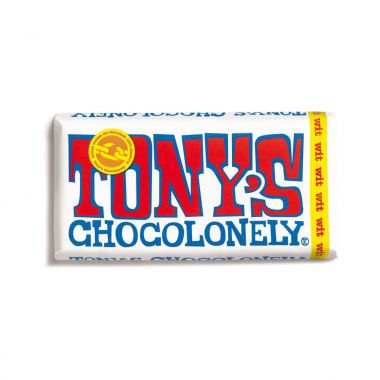 Witte Tony's Chocolonely eigen wikkel | 1x 180 gram